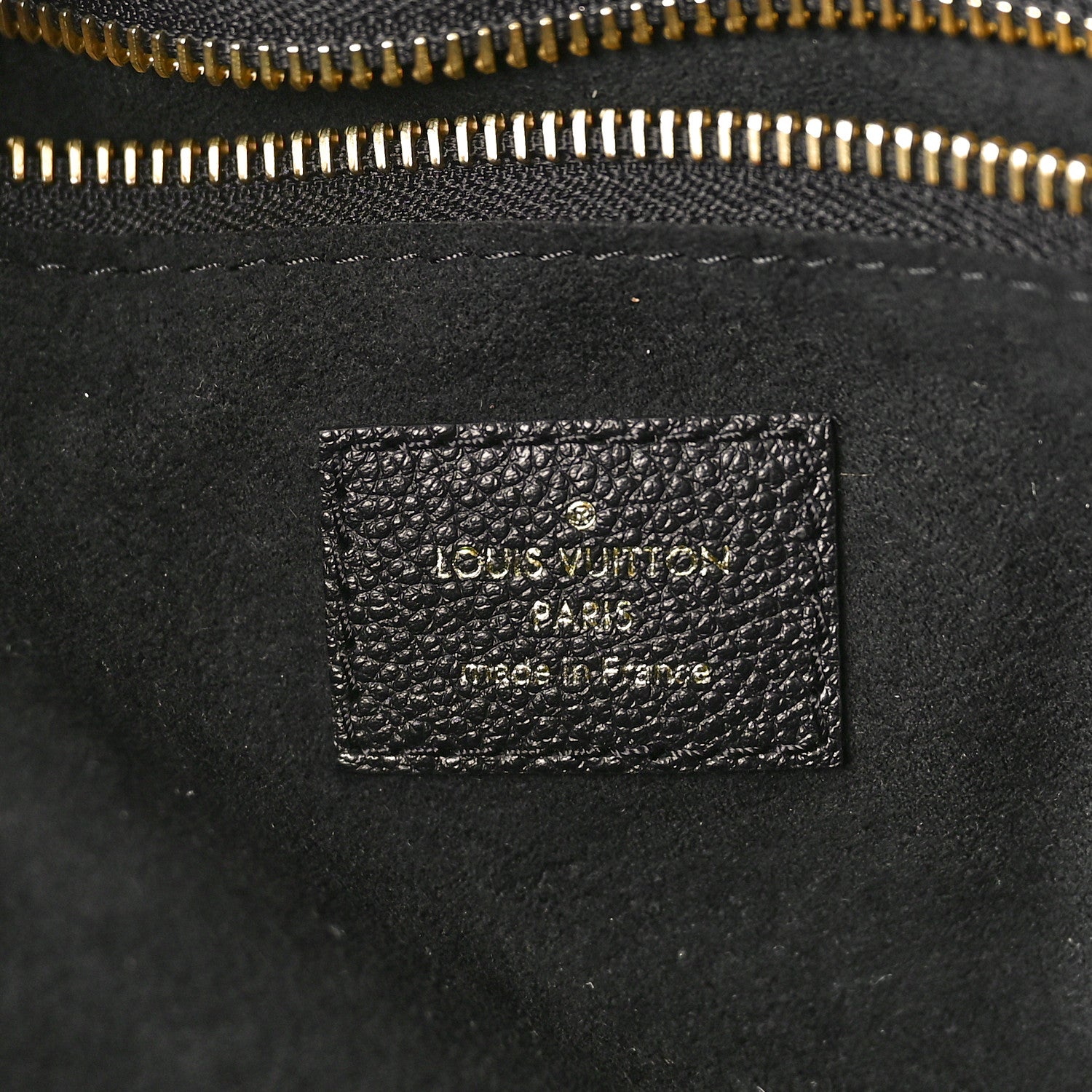 Louis Vuitton Empreinte Monogram Giant Neverfull MM Black Beige 7 of 12