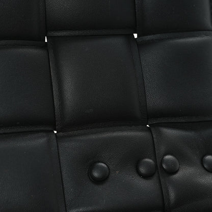 Bottega Veneta Lambskin Maxi Intreccio Padded Chain Cassette Crossbody Bag Black 11 of 11