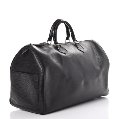 Louis Vuitton Epi Speedy 40 Black 3 of 10