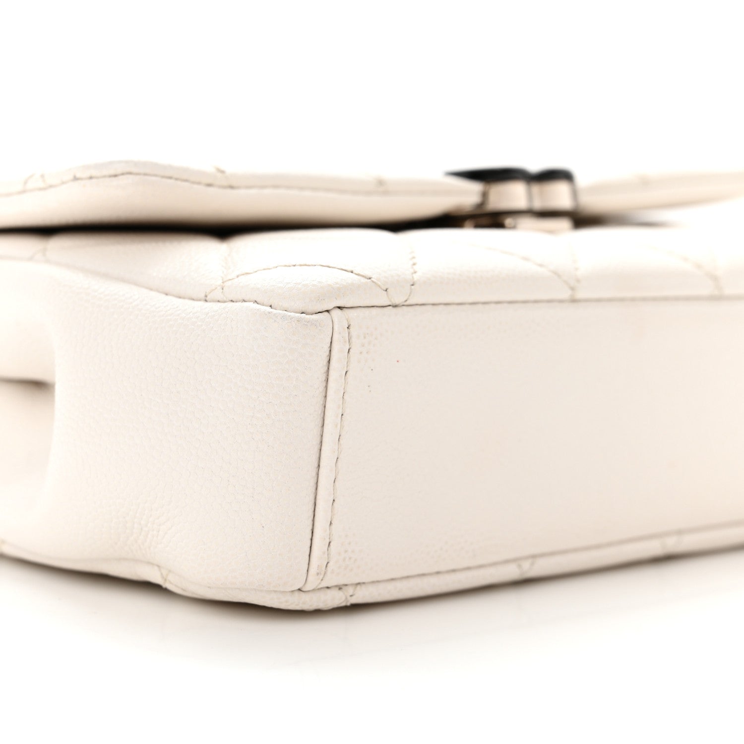Chanel Caviar Quilted My Everything Small Flap White Black 9 of 12