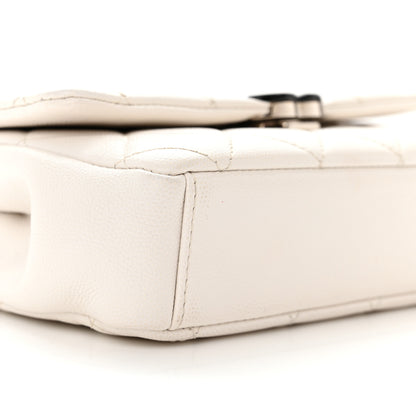 Chanel Caviar Quilted My Everything Small Flap White Black 9 of 12