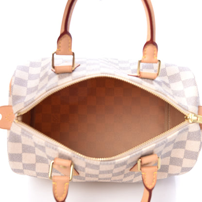 Louis Vuitton Damier Azur Speedy 25 7 of 10