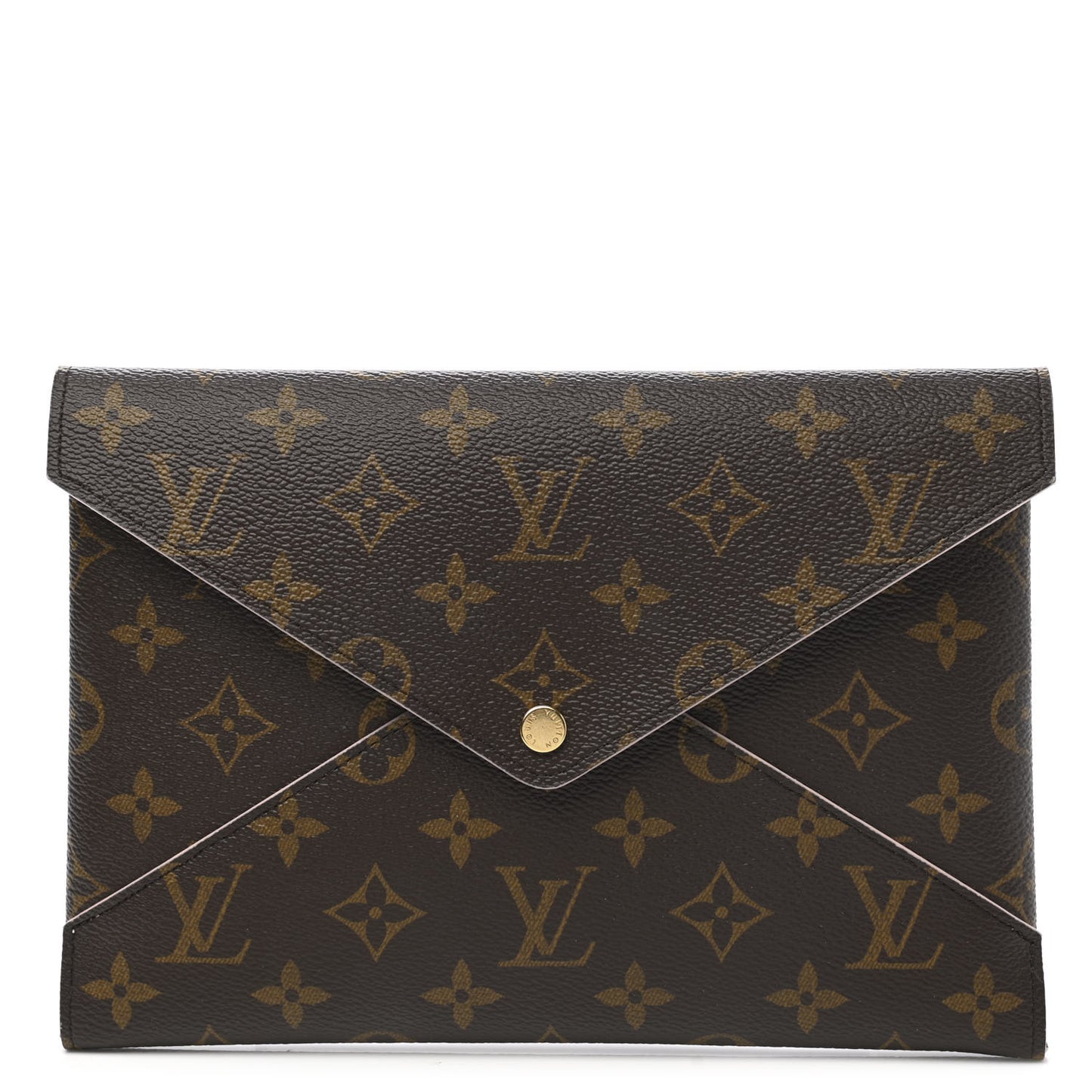 Monogram Large Kirigami Pochette Insert Rose Ballerine