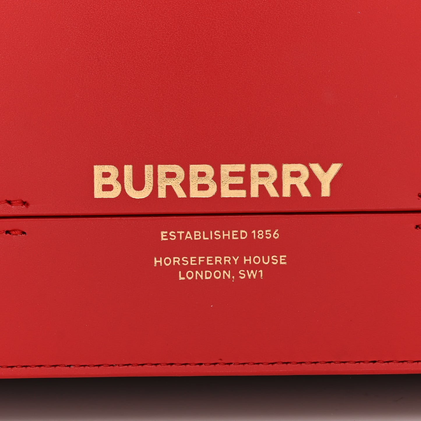 Smooth Calfskin Small Two Tone Grace Bag Red