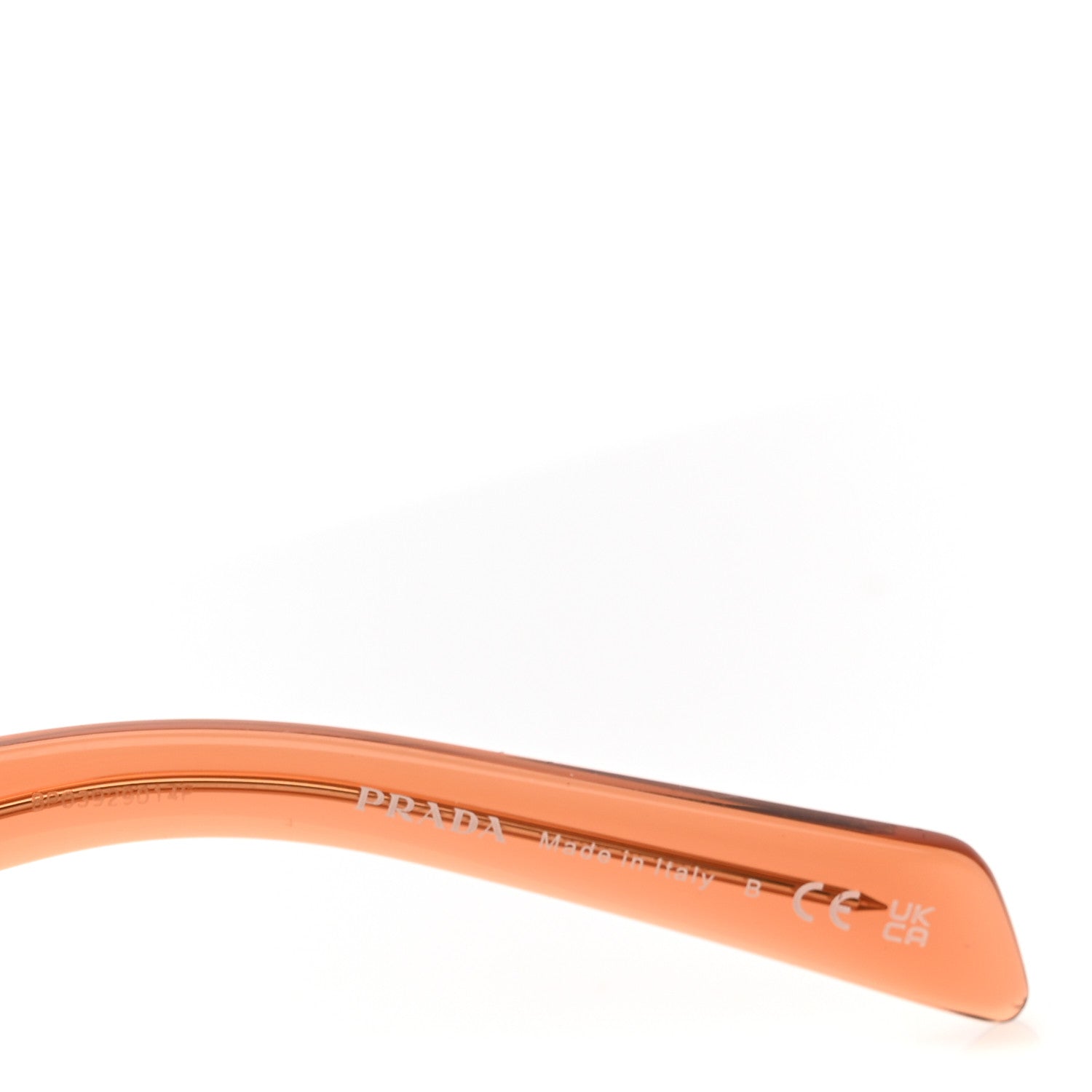 Prada Acetate Symbole Sunglasses SPR 13Z Orange 1921537 – FASHIONPHILE