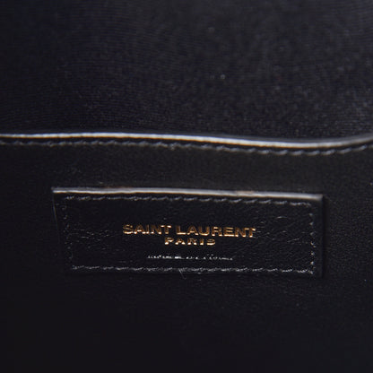 Saint Laurent Smooth Calfskin Medium Talitha Bucket Bag Black 6 of 8