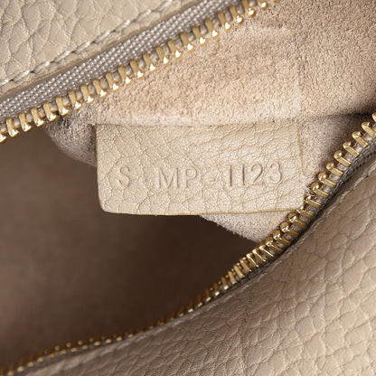 Celine Crisped Calfskin Small Tie Knot Tote Light Taupe 10 of 15