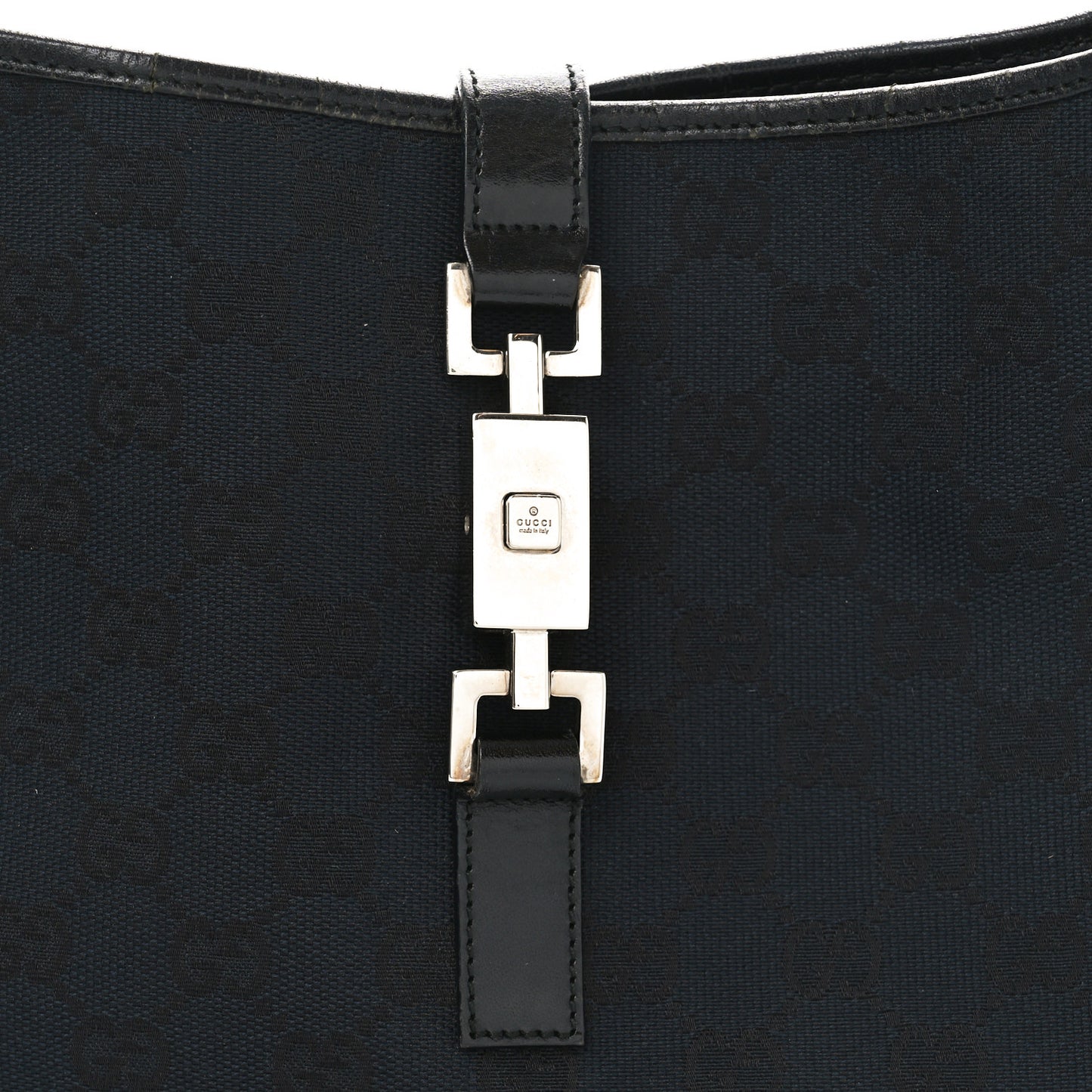 Monogram Small Jackie O Hobo Black