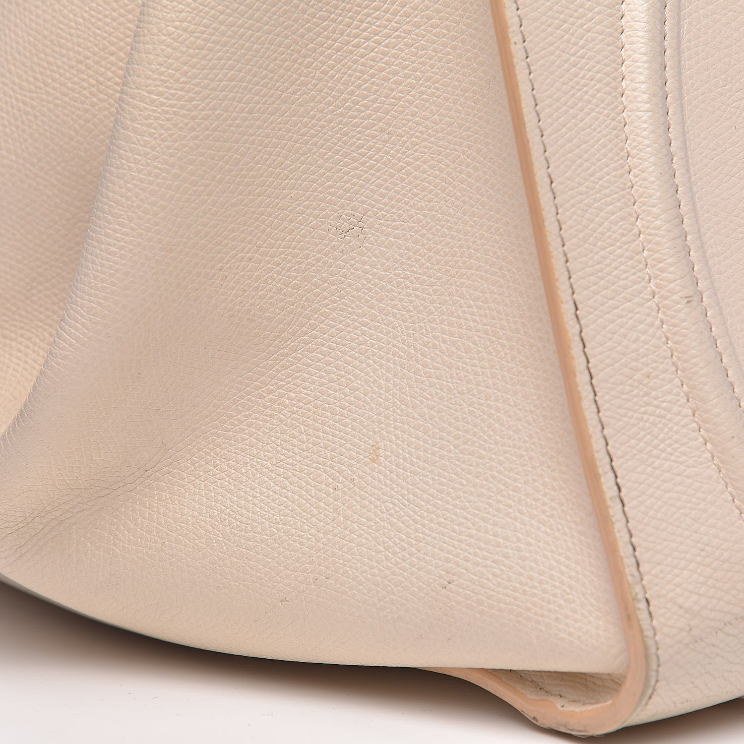 Celine Grained Calfskin Medium Phantom Luggage Cream 23 of 39