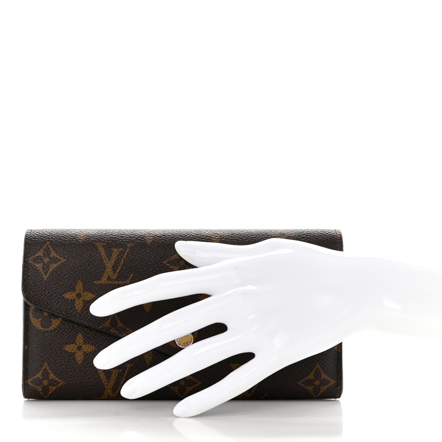 Louis Vuitton Monogram Sarah Wallet NM 2 of 10