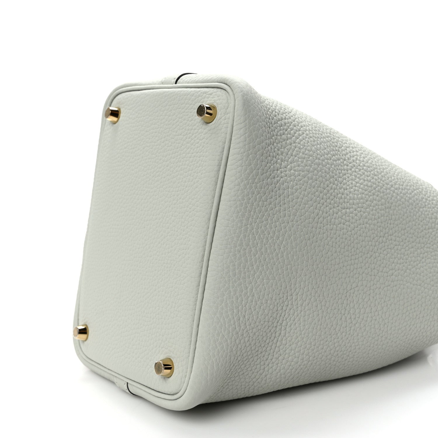 Hermes Taurillon Clemence Picotin Lock 18 PM Gris Neve 9 of 12