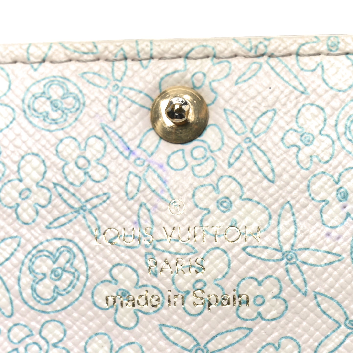 Monogram Fleuri Sarah Wallet Rose