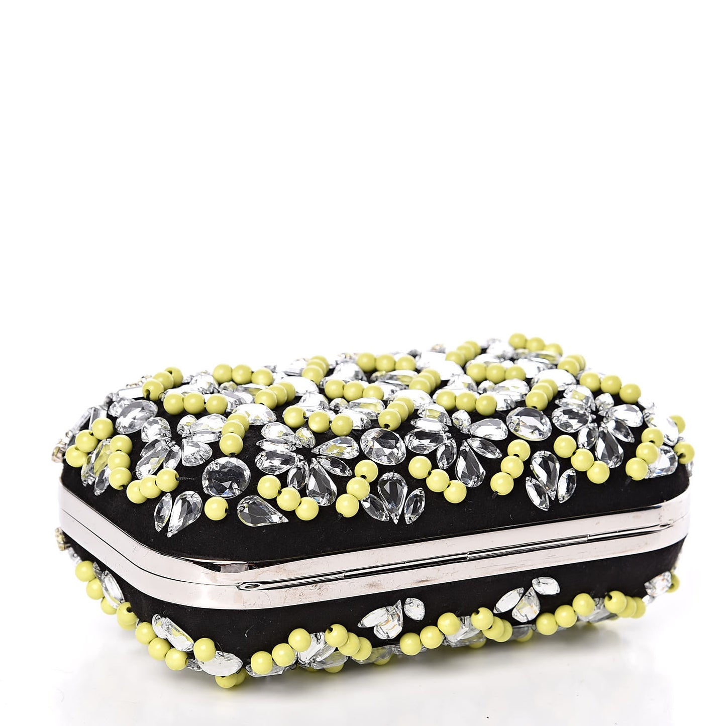 Beaded Box Cloud Clutch Multicolor