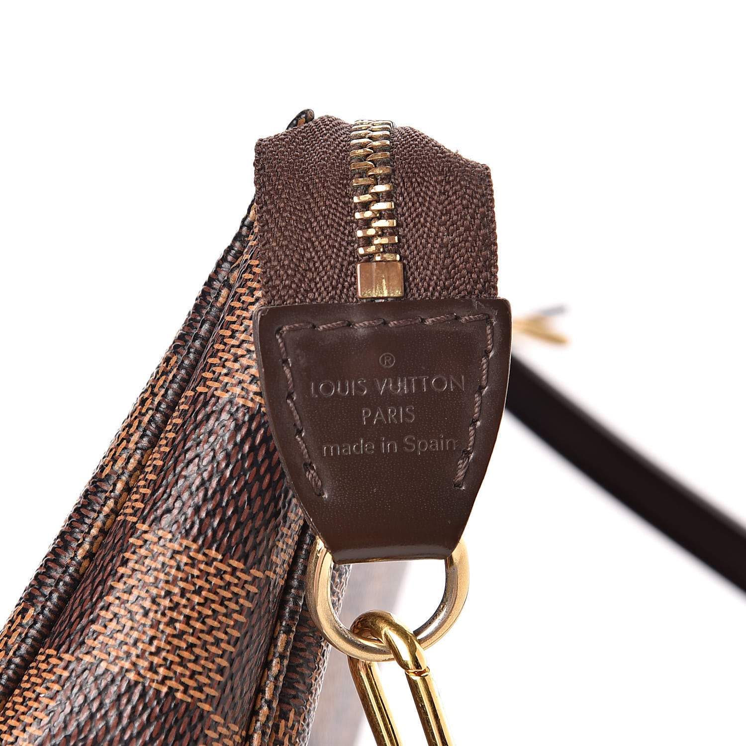 Louis Vuitton Damier Ebene Pochette Accessories NM 6 of 10