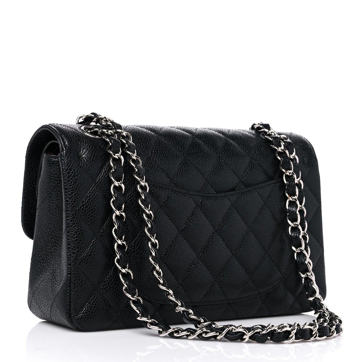 Chanel Caviar Quilted Small Double Flap Black 3 of 9
