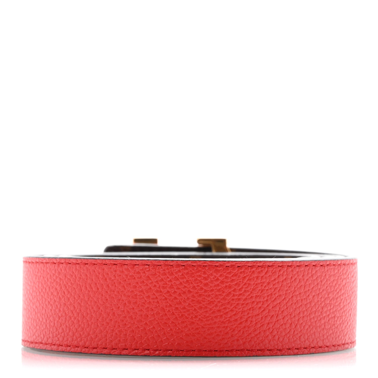 Louis Vuitton Monogram 30mm LV Initiales Reversible Belt 90 36 Coquelicot 2 of 8