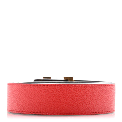 Louis Vuitton Monogram 30mm LV Initiales Reversible Belt 90 36 Coquelicot 2 of 8