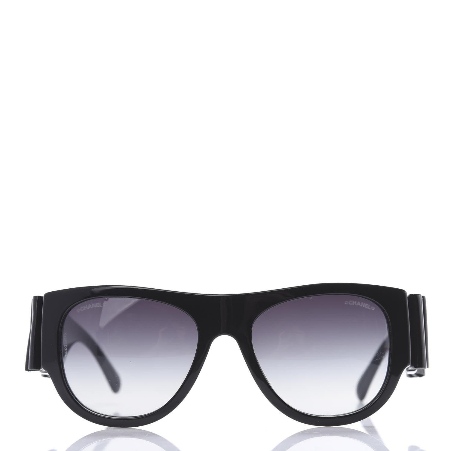 Chanel CC Bow Sunglasses 5276-Q Black 2 of 8