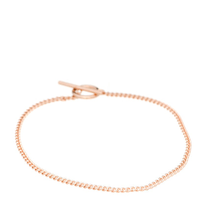 Hermes 18K Rose Gold Small Echappee Bracelet ST 2 of 4