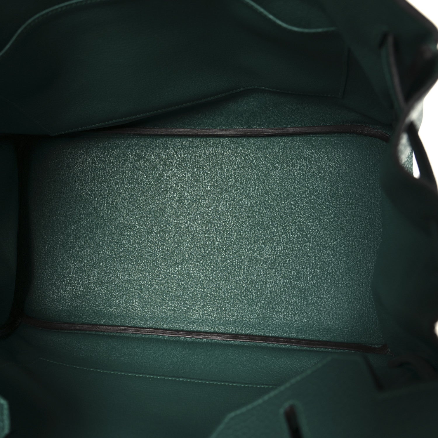 Hermes Taurillon Clemence Birkin 35 Malachite 5 of 17