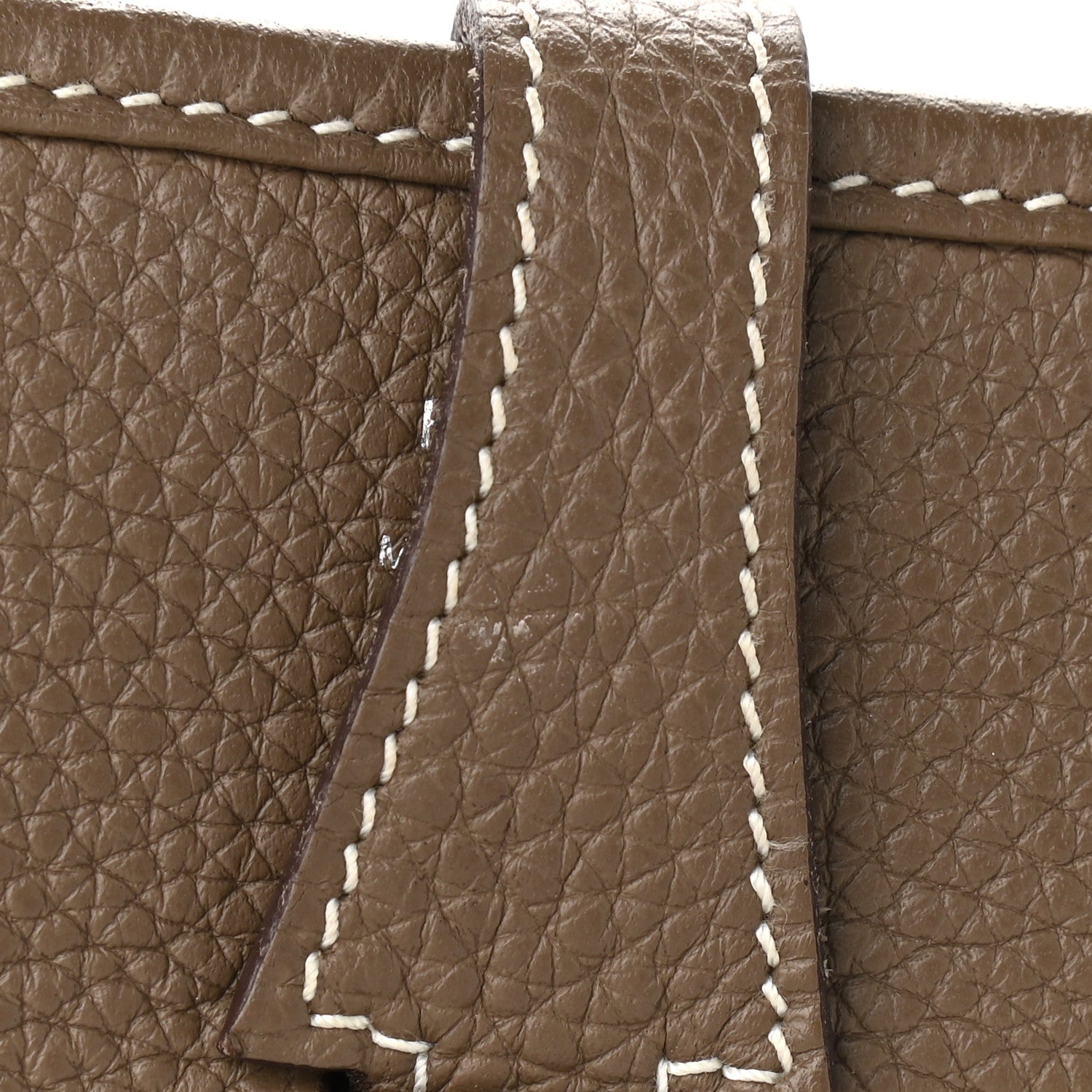 Hermes Taurillon Clemence Evelyne III PM Etoupe 9 of 9
