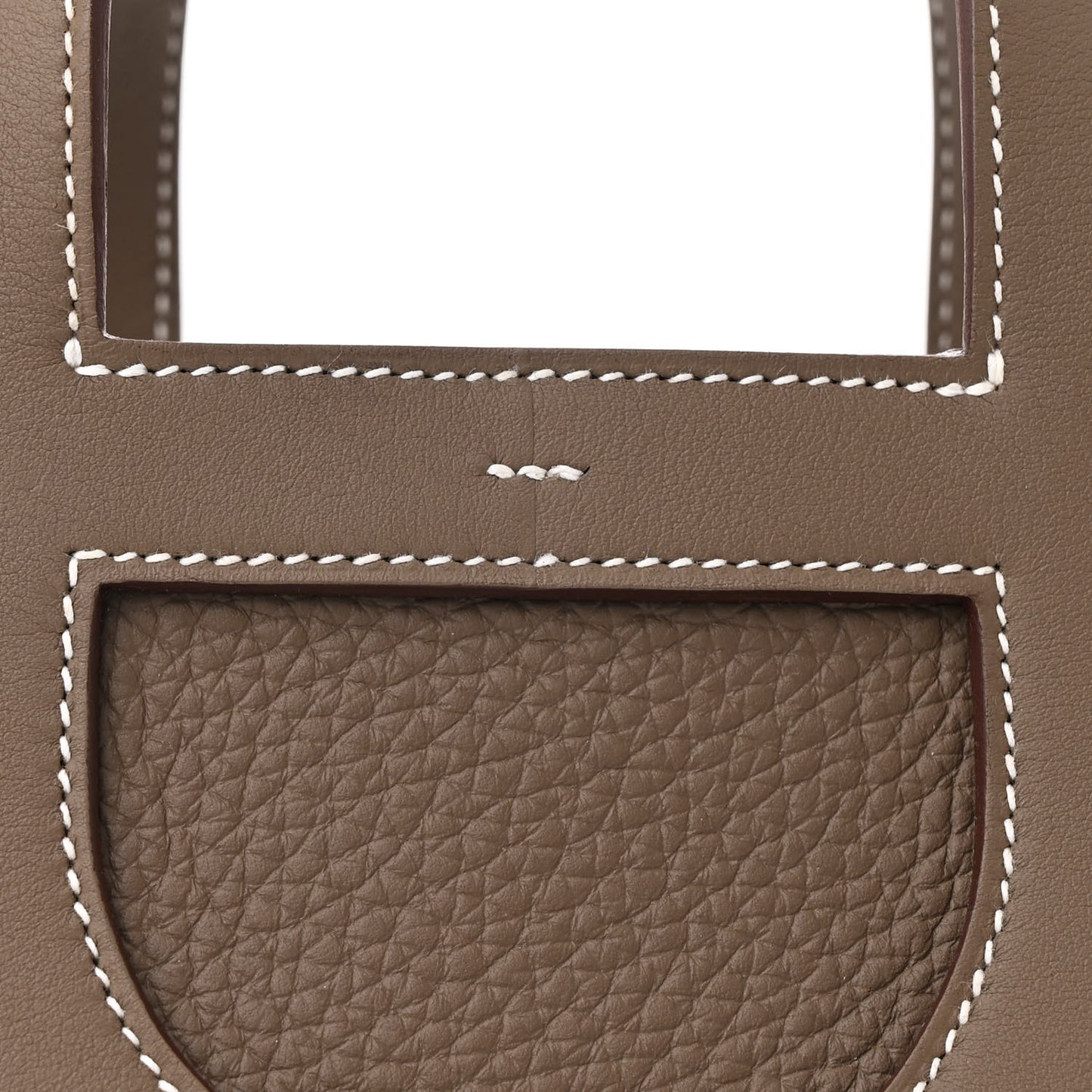 Taurillon Clemence Swift In-The-Loop 18 Bag Etoupe