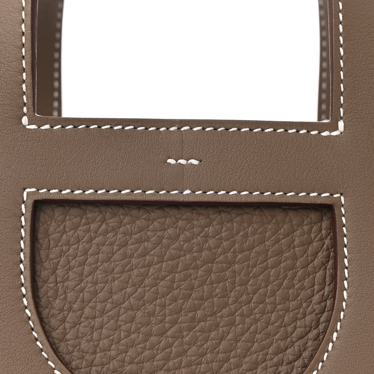 Hermes Taurillon Clemence Swift In-The-Loop 18 Bag Etoupe 8 of 11