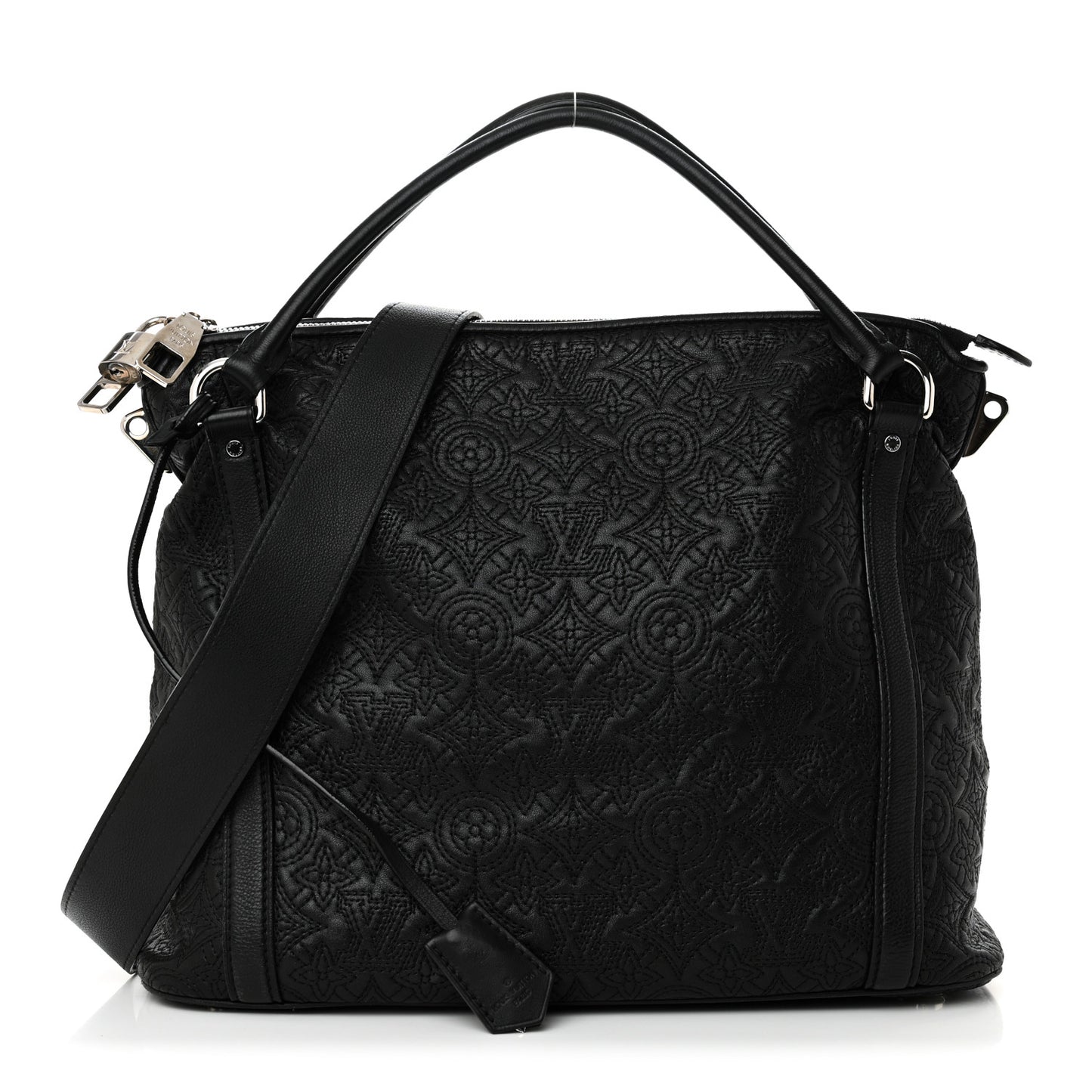 Monogram Lambskin Antheia Ixia PM Black