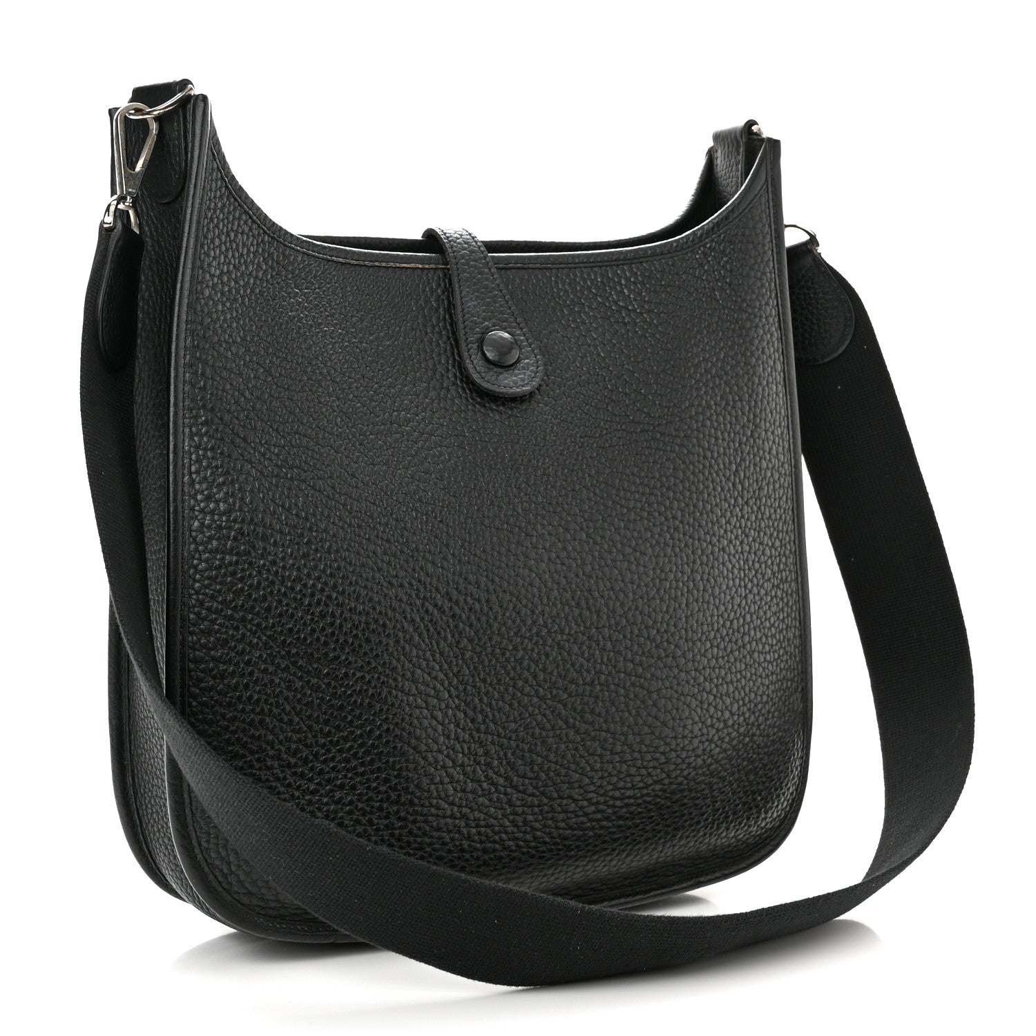 Hermes Taurillon Clemence Evelyne PM Black 3 of 13