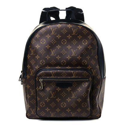 Louis Vuitton Monogram Macassar Josh Backpack 1 of 12