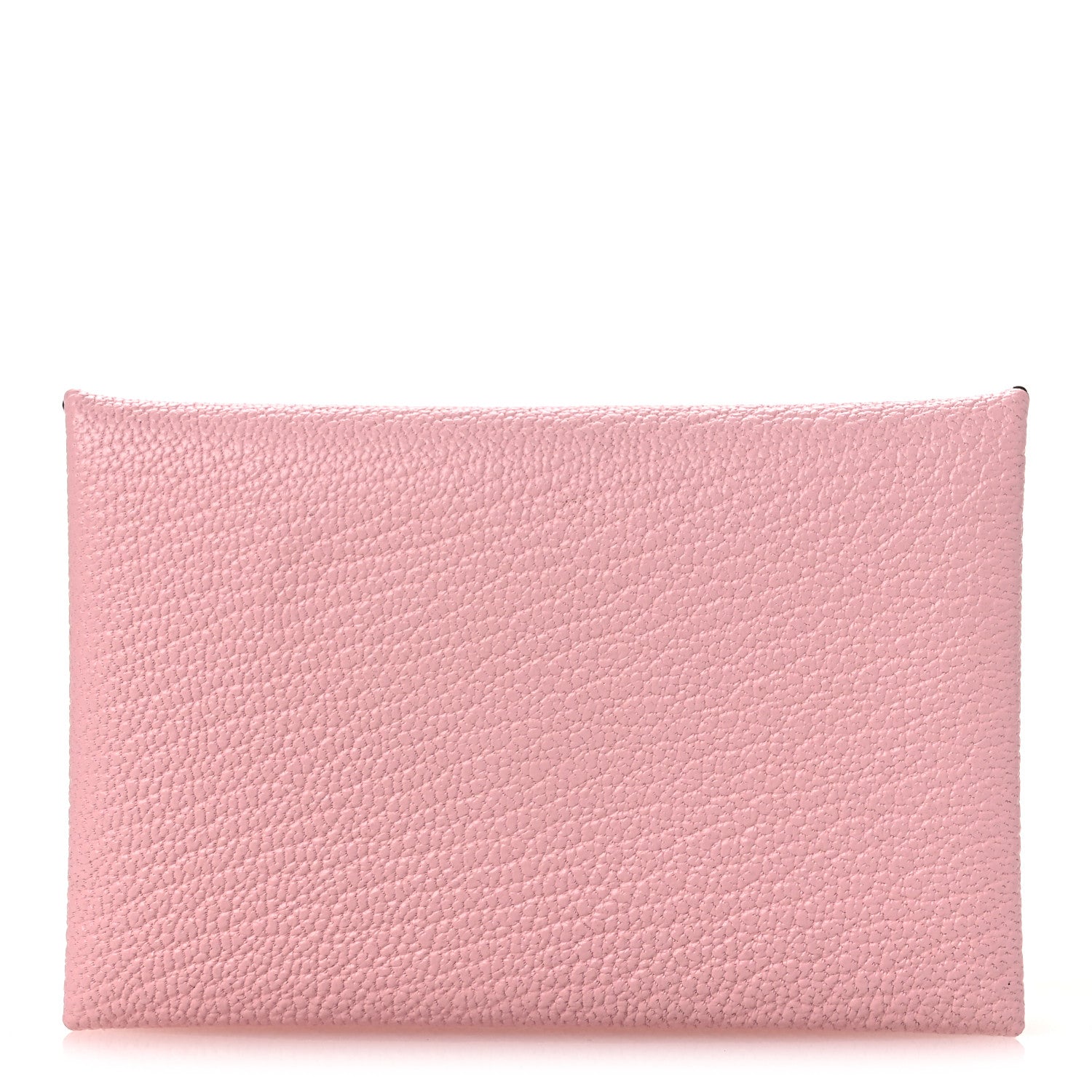 Hermes Chevre Mysore Verso Calvi Card Case Rose Sakura 1 of 8