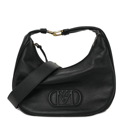 MCM Nappa Mode Travia Medium Hobo Black 1 of 9