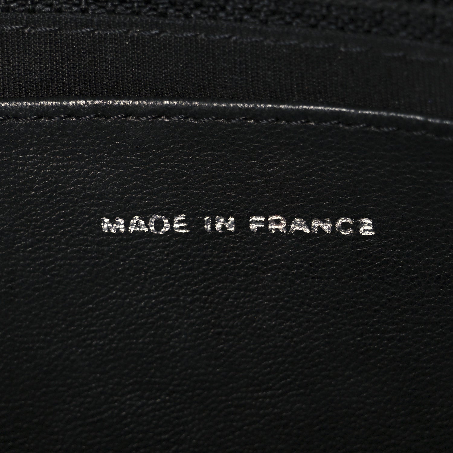 Chanel Lambskin Half Moon Wallet On Chain WOC Black 8 of 13
