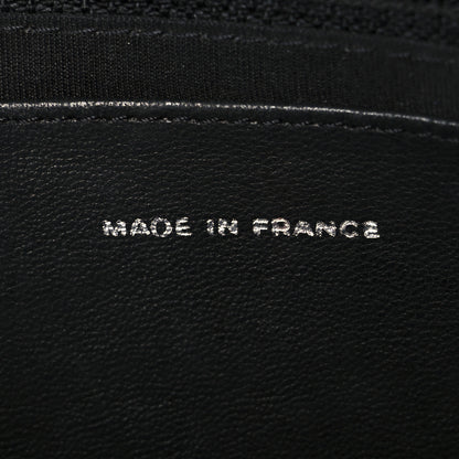 Chanel Lambskin Half Moon Wallet On Chain WOC Black 8 of 13
