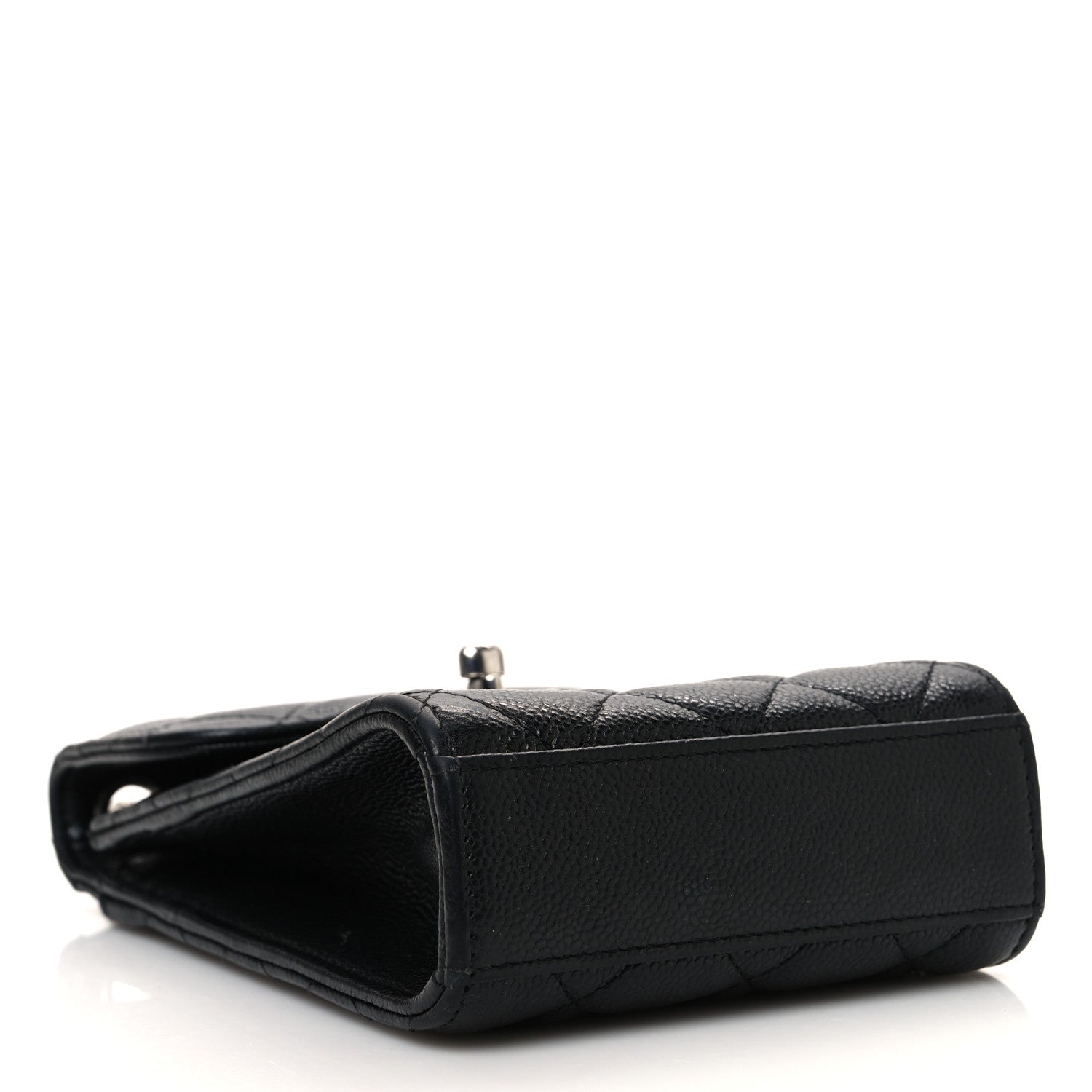 Chanel Caviar Quilted Classic Phone Holder Black 1713820