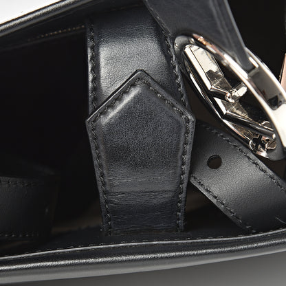 Fendi Vitello Century Opaco F is Fendi Small Runaway Satchel Black 10 of 10