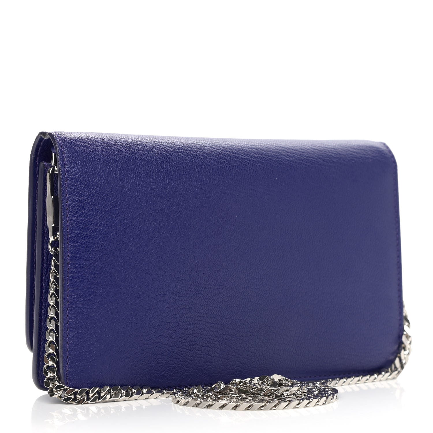 Givenchy Sugar Goatskin Pandora Chain Wallet Cobalt Blue 3 of 10