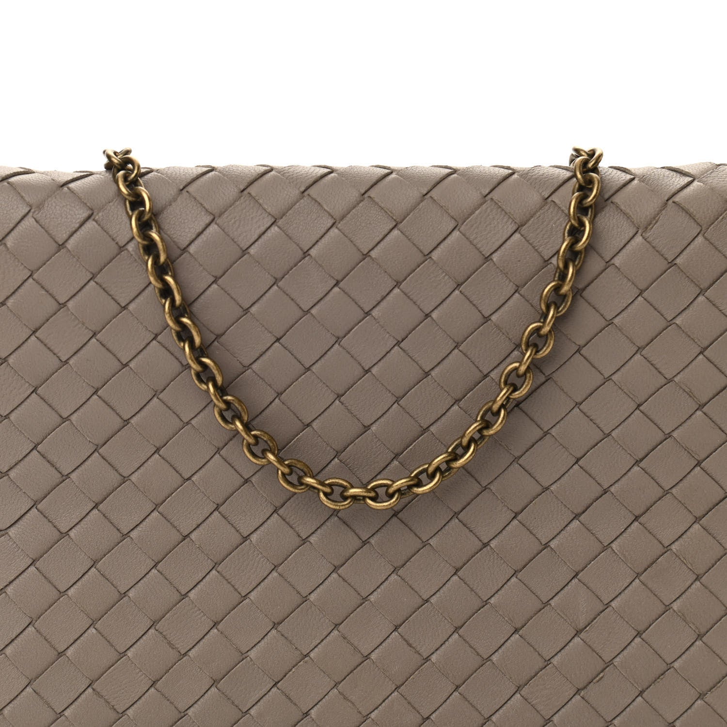 Bottega Veneta Nappa Intrecciato Chain Wallet Shadow 7 of 9