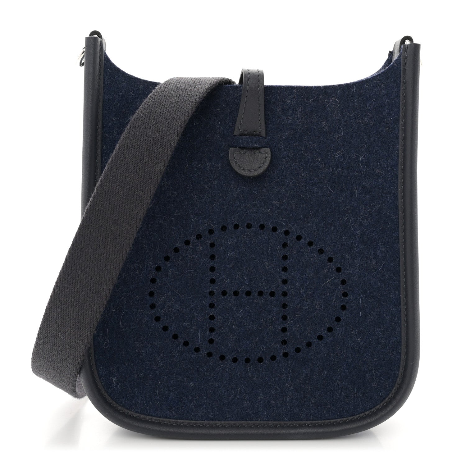 Hermes Feutre Swift Evelyne TPM Bleu Nuit Black 1 of 11