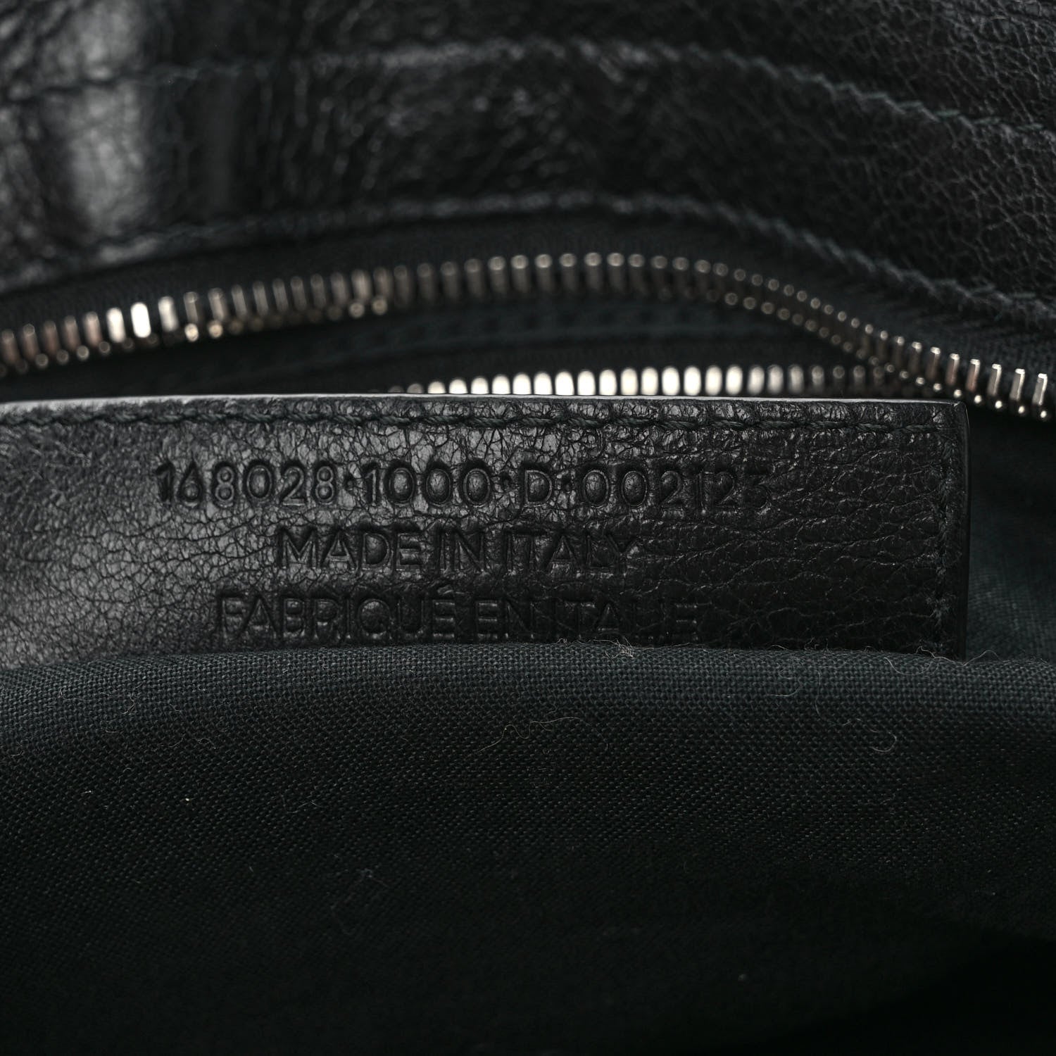 Balenciaga Agneau Classic Silver Hardware Part Time Black 7 of 13