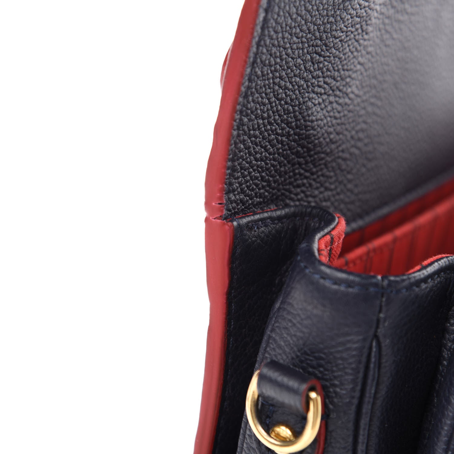 Louis Vuitton Empreinte Pochette Metis Marine Rouge 9 of 12