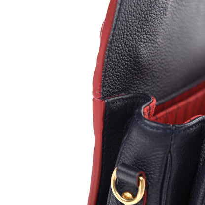 Louis Vuitton Empreinte Pochette Metis Marine Rouge 9 of 12