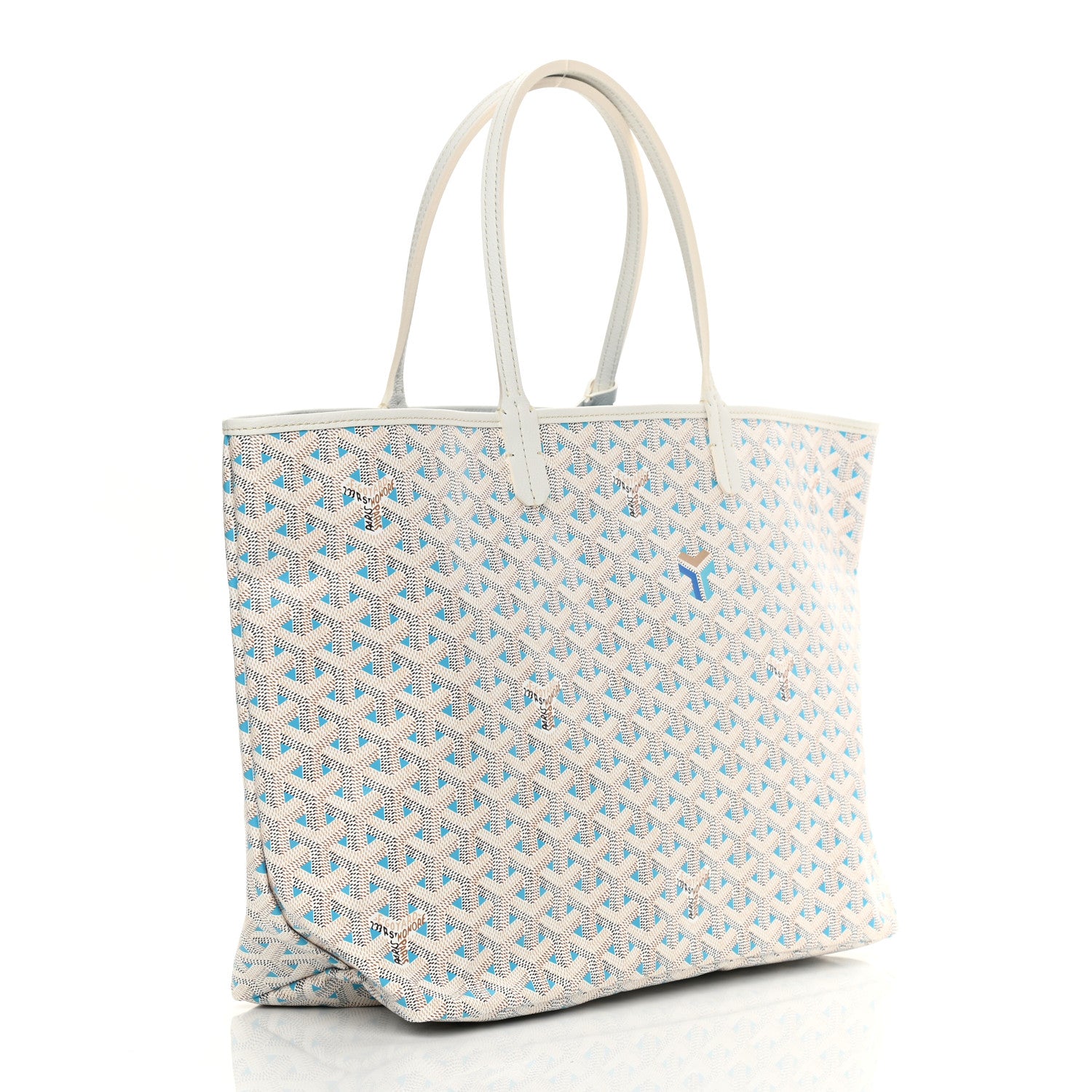 Goyard Goyardine Saint Louis Claire Voie PM White Opaline 4 of 13