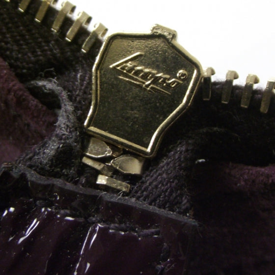 Saint Laurent Patent Downtown Tote Purple 10 of 11