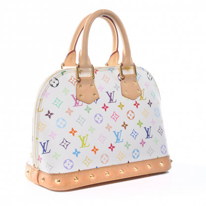 Louis Vuitton Monogram Multicolor Alma PM White 3 of 7