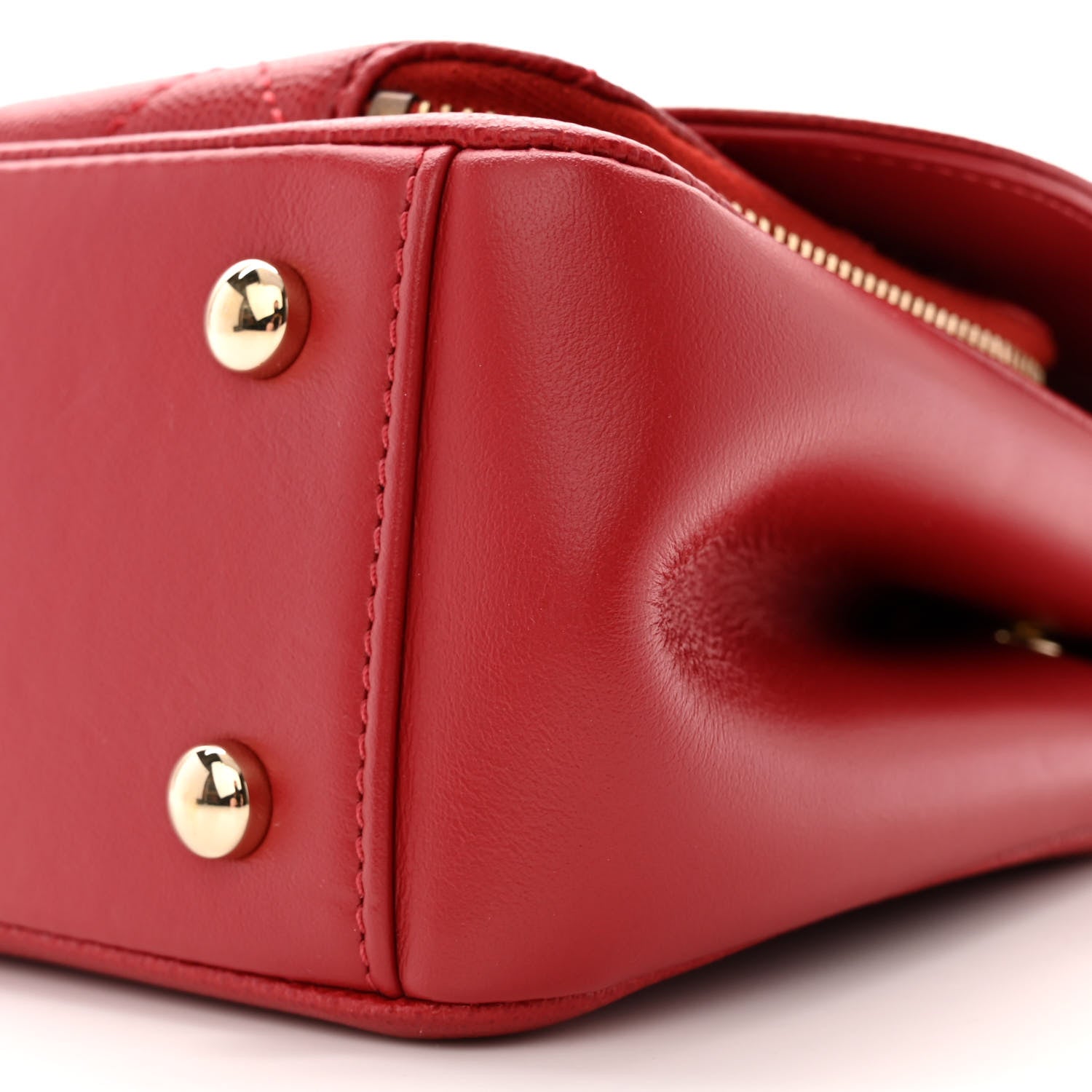 Chanel Caviar Quilted Small Business Affinity Flap Red 10 of 10