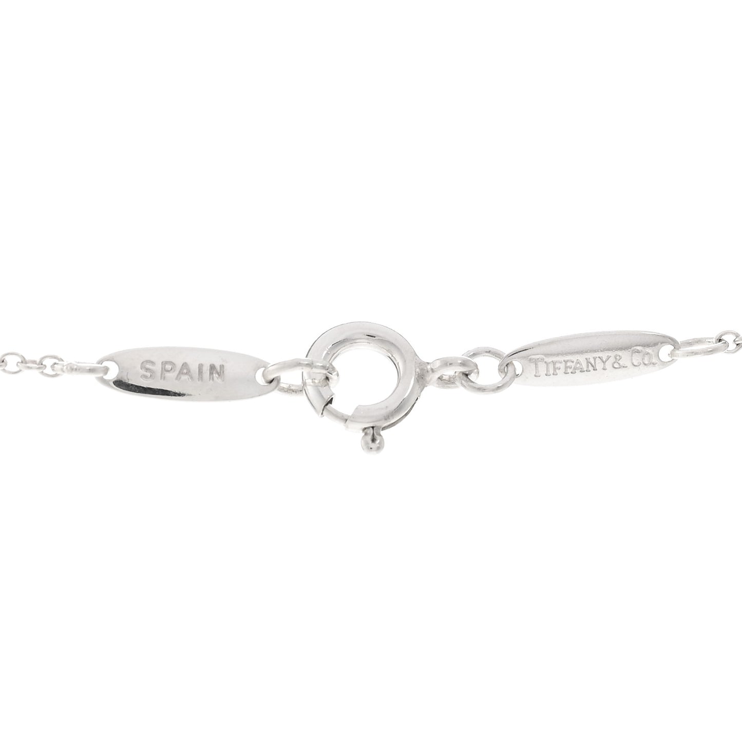 Sterling Silver Elsa Peretti Apple Pendant Necklace