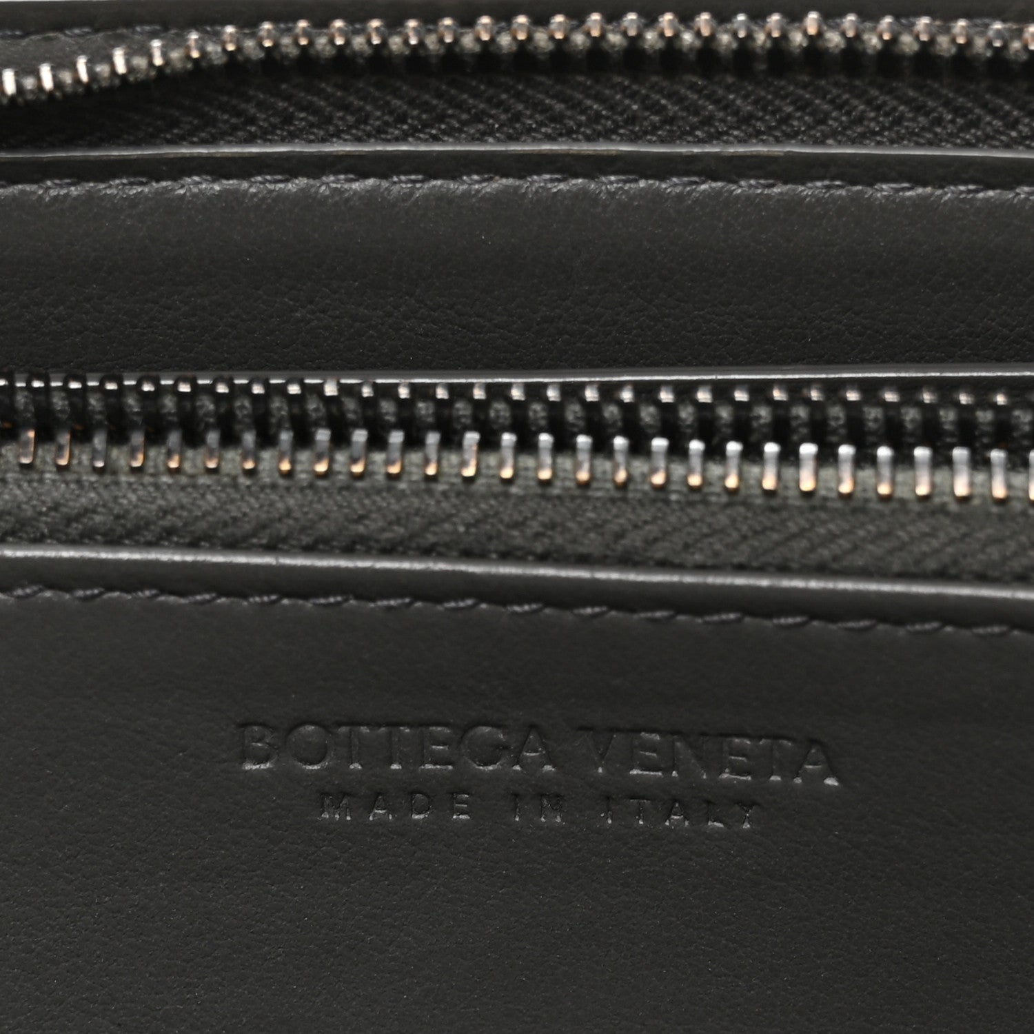 Bottega Veneta Nappa Intrecciato Zip Around Wallet Grey 6 of 8