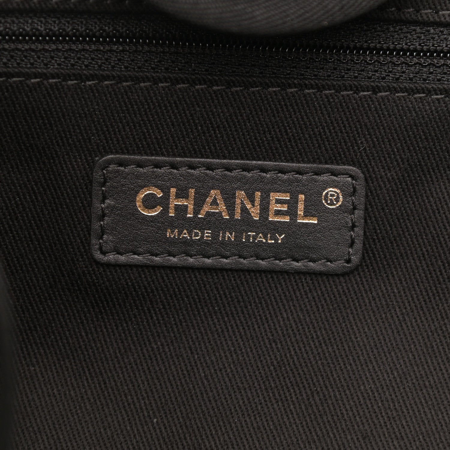 Chanel Woven Straw Raffia Large Deauville Tote Black 6 of 8