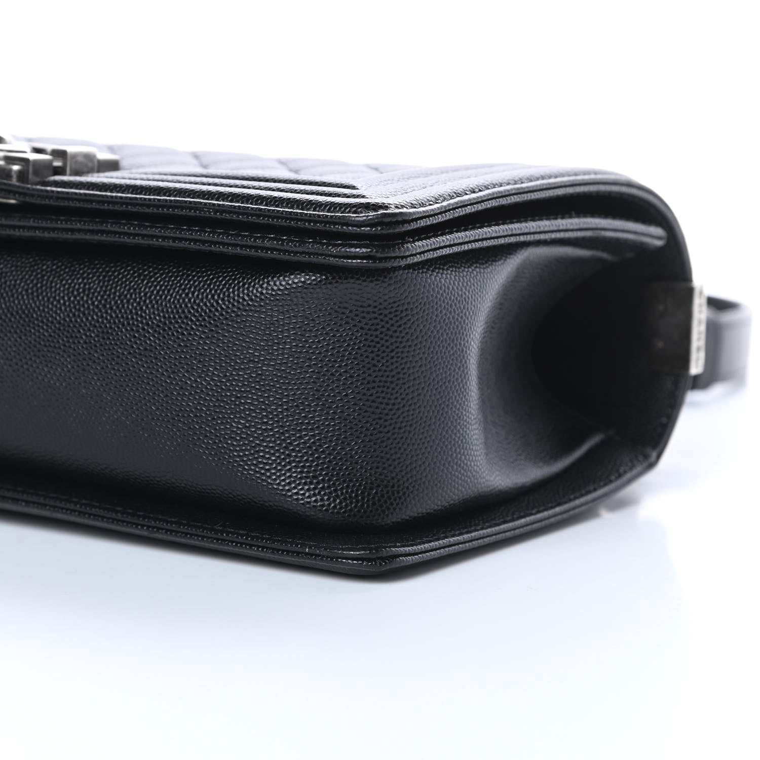 Chanel Caviar Quilted Medium Boy Flap Black 10 of 11